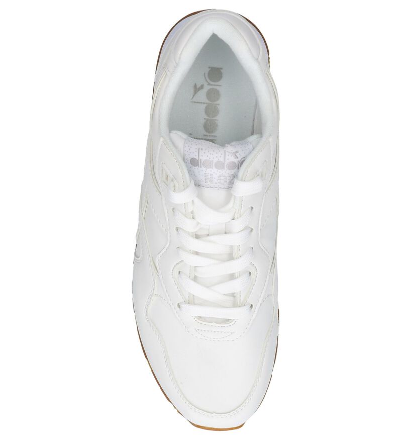 Witte Lage Sneakers Diadora N.92 in kunstleer (239633)