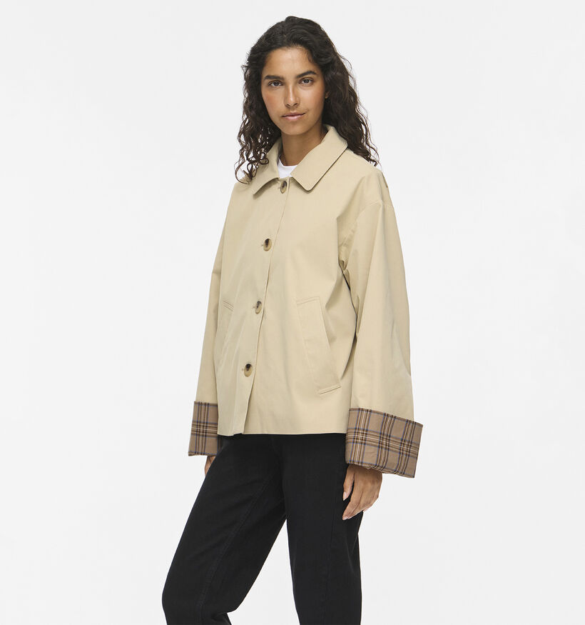 Vila Avara Manteaux court en Marron pour femmes (379752)