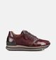 Gabor Bordeaux Sneakers voor dames (376987) - geschikt voor steunzolen