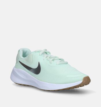 Nike Revolution Low Sneakers Barely Green/Metallic Silver/White