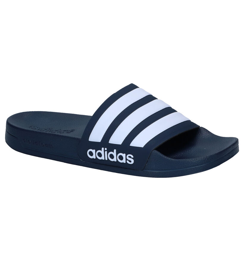 adidas Adilette Witte Badslippers in kunststof (290835)