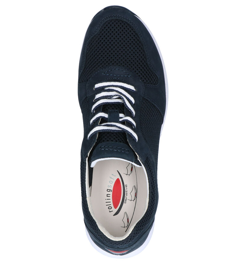 Gabor Rollingsoft Chaussures à lacets en Taupe en daim (271548)