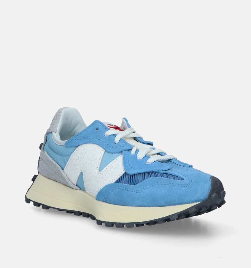 New Balance U 327 Baskets en Bleu pour femmes (334599) - pour semelles orthopédiques