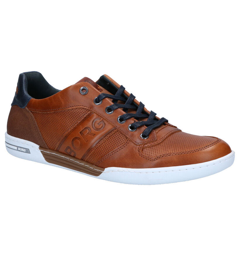 Björn Borg Chaussures basses en Bleu foncé en cuir (271145)