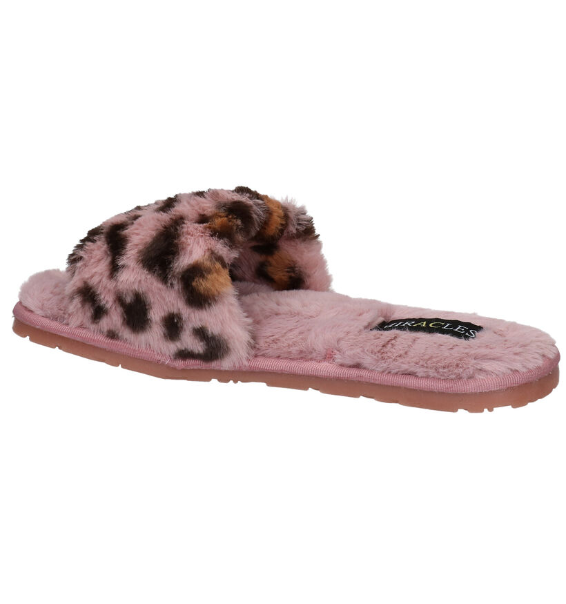 Miracles Astrid Roze Pantoffels voor dames (289573)