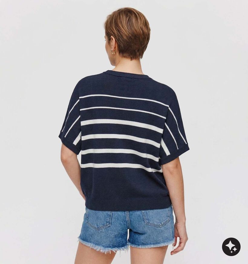 Fransa Mary Donkerblauwe Trui voor dames (377884)