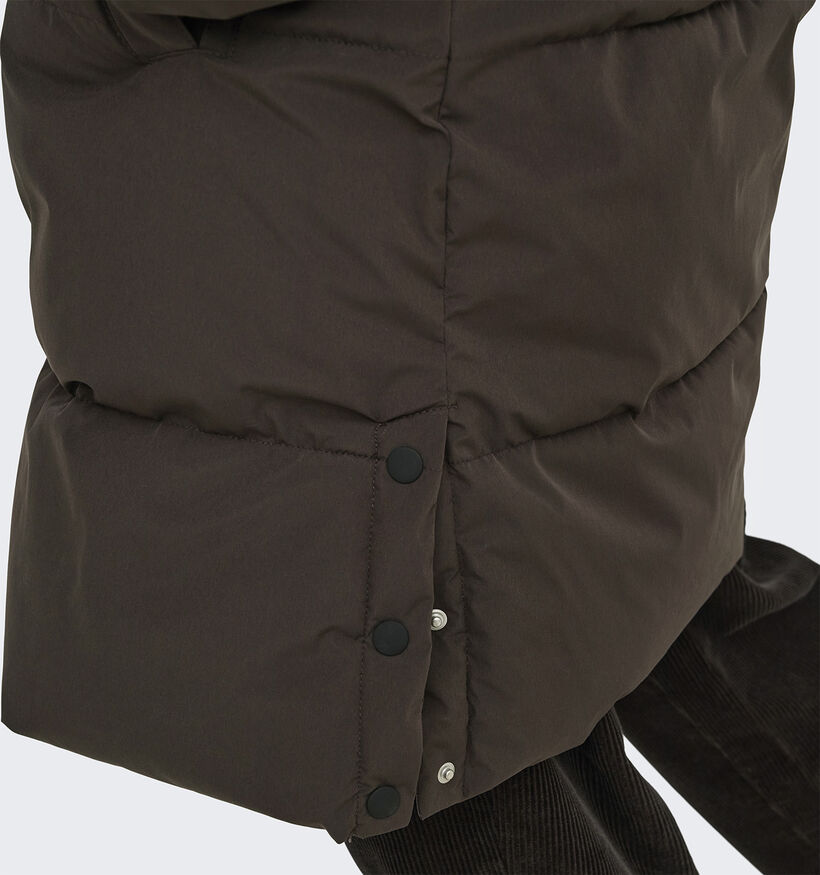 JDY Blair Manteau court en Brun fonc&eacute; pour femmes (378314)