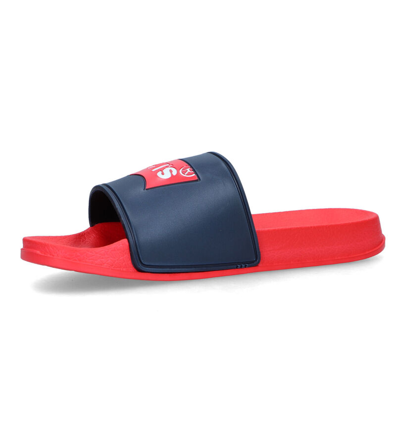 Levi's Pool II Claquettes de piscine en Rouge pour filles, garçons (320694)