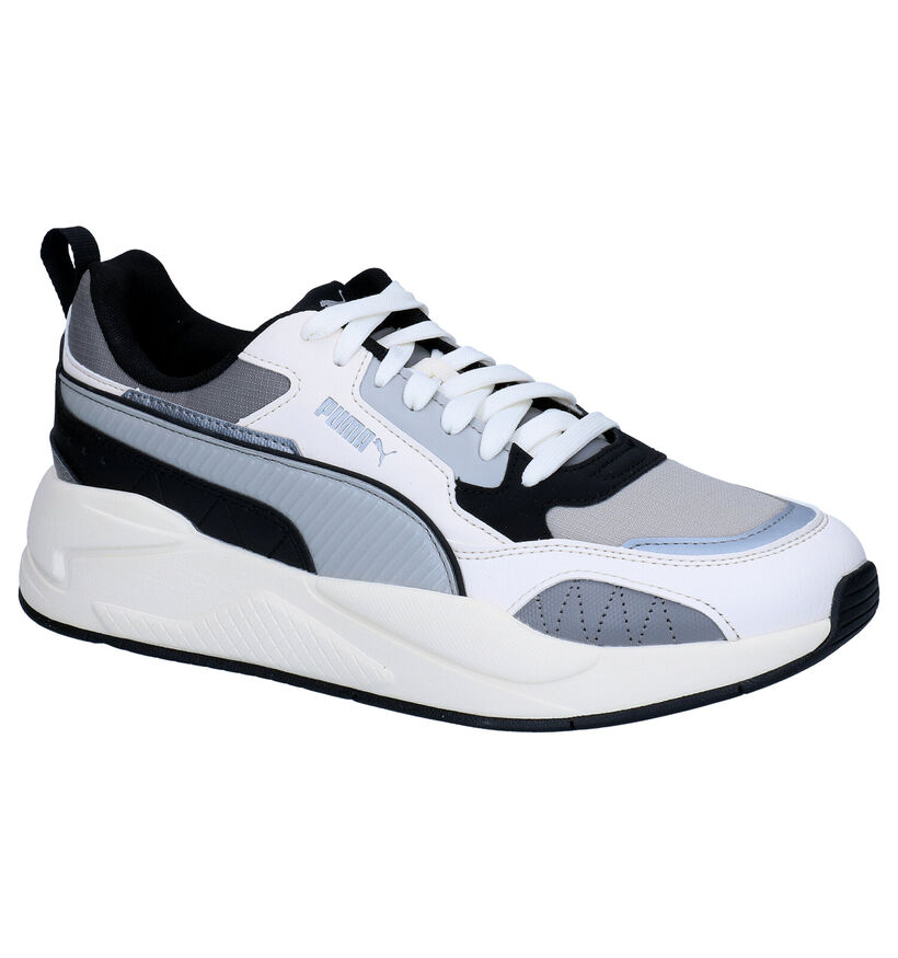 Puma X-Ray Baskets en Ecru en simili cuir (280797)