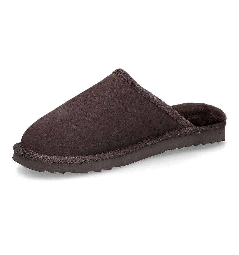 Warmbat Classic Cognac Pantoffels voor heren (346339)