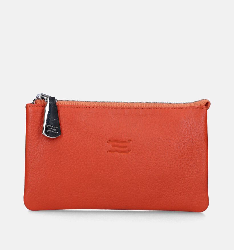 Crinkles Porte-monnaie en Orange pour femmes (342360)