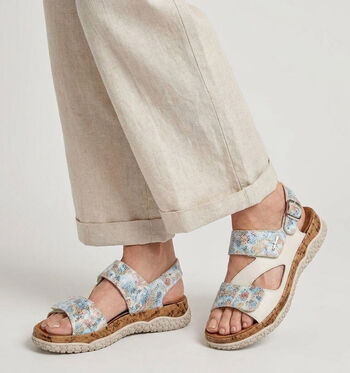 Rieker Sandalen Wit