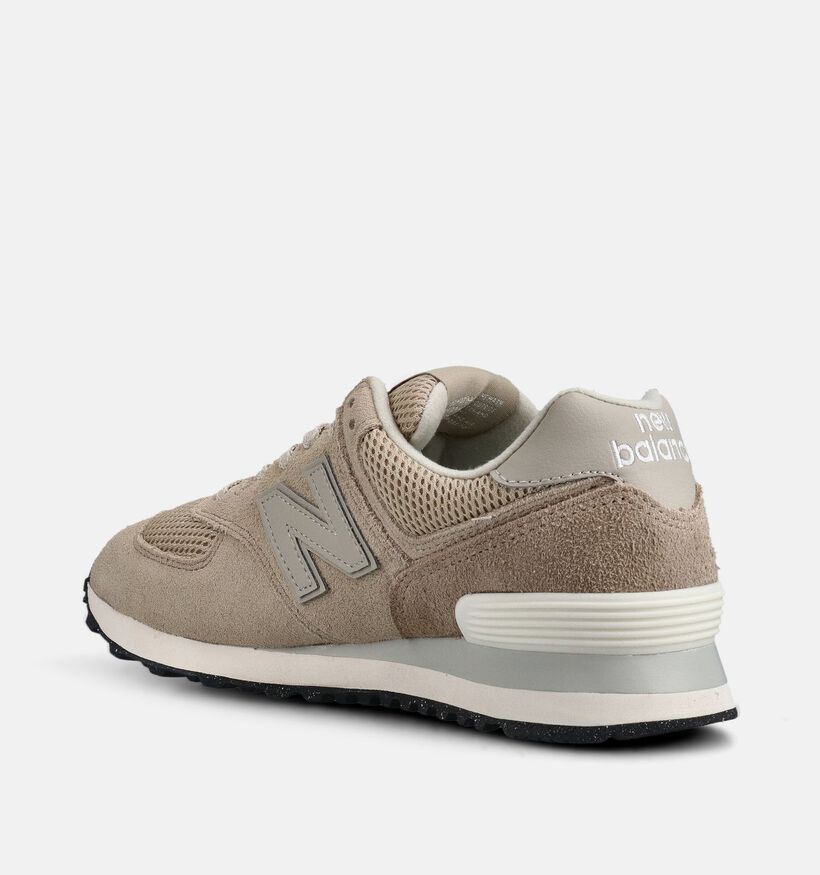 New Balance W574 Beige Sneakers voor dames (366103) - geschikt voor steunzolen