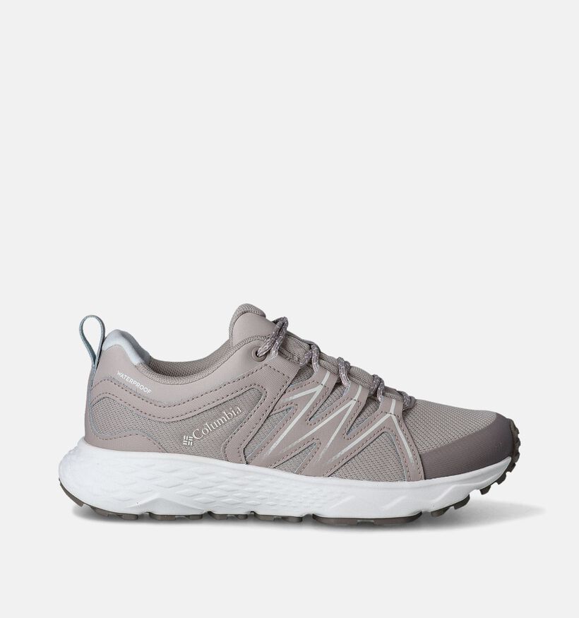 Columbia Peakfreak Roam Waterproof Taupe Wandelschoenen voor dames (356118) - geschikt voor steunzolen