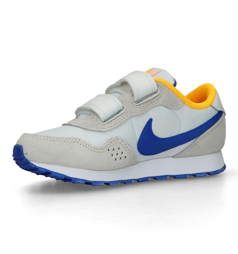 Nike MD Valiant PS Witte Sneakers voor jongens, meisjes (319517)