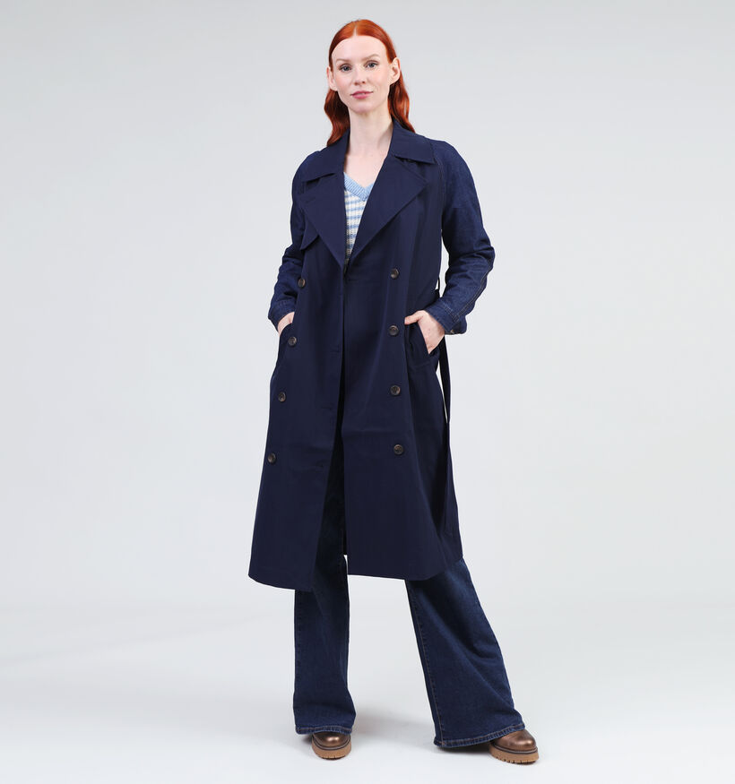 Vero Moda Tilly Trenchcoat en Bleu pour femmes (354050)