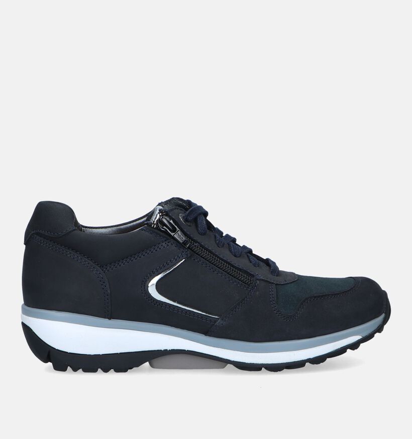 Xsensible Jersey Blauwe Sneakers voor dames (332376) - geschikt voor steunzolen