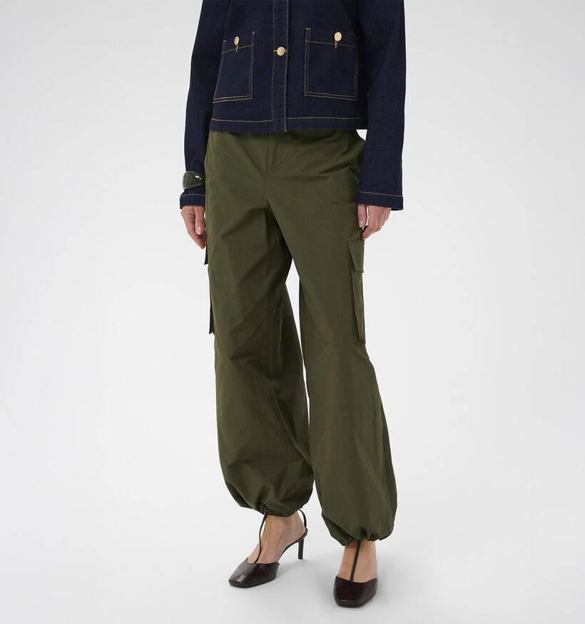 Culture Brenda Kakigroene Broek voor dames (377019)