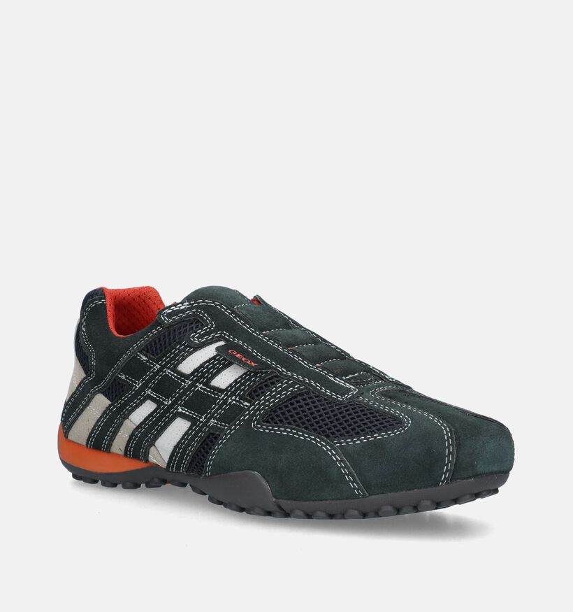Geox Snake Chaussures slip-on en Gris pour hommes (317553) - pour semelles orthopédiques