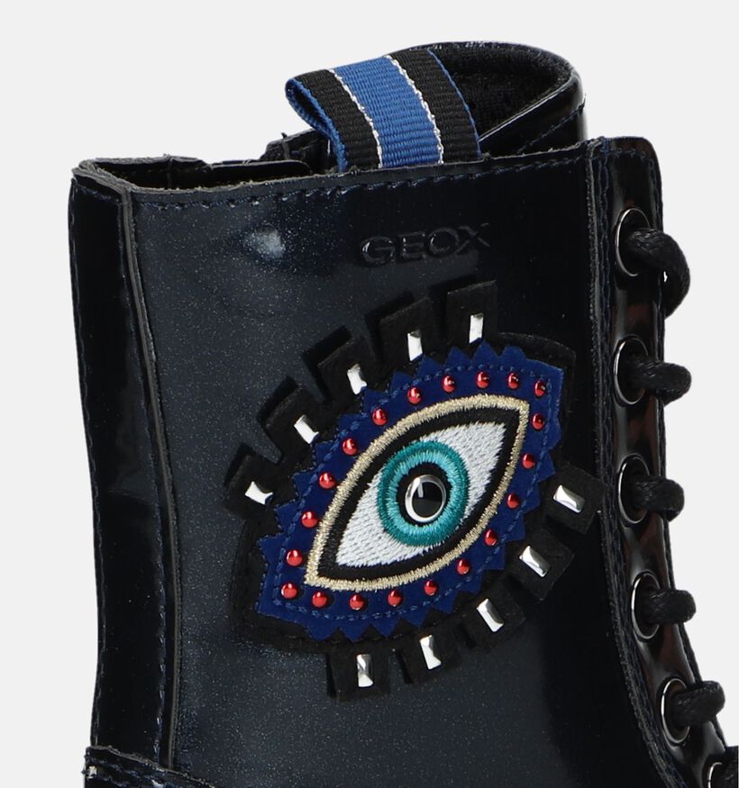 Geox Gillyjaw Blauwe Boots voor meisjes (330113) - geschikt voor steunzolen