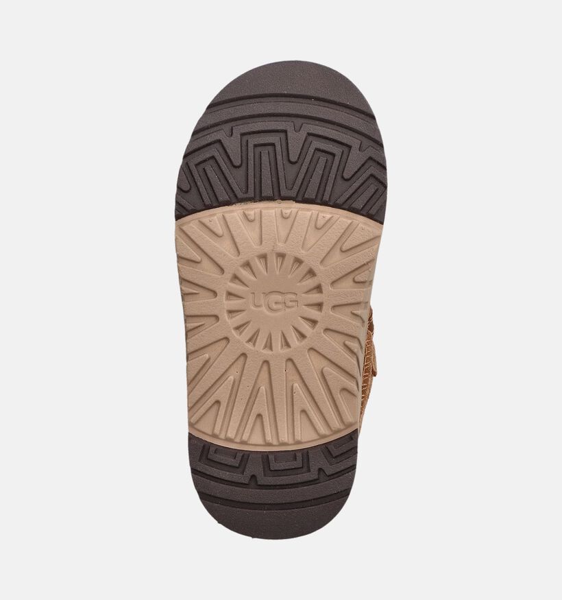 UGG Rennie Chestnut Baskets montantes en Cognac pour filles (378070)
