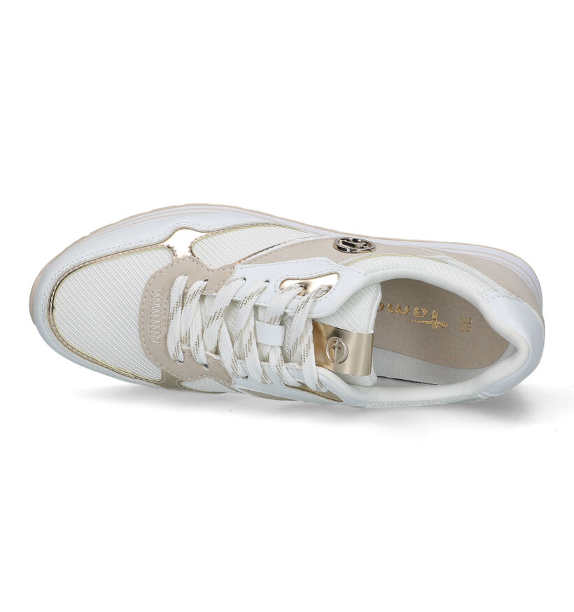 Tamaris Beige Platform Sneakers voor dames (320581) - geschikt voor steunzolen