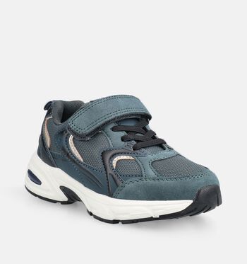 Milo & Mila Low Sneakers Blauw