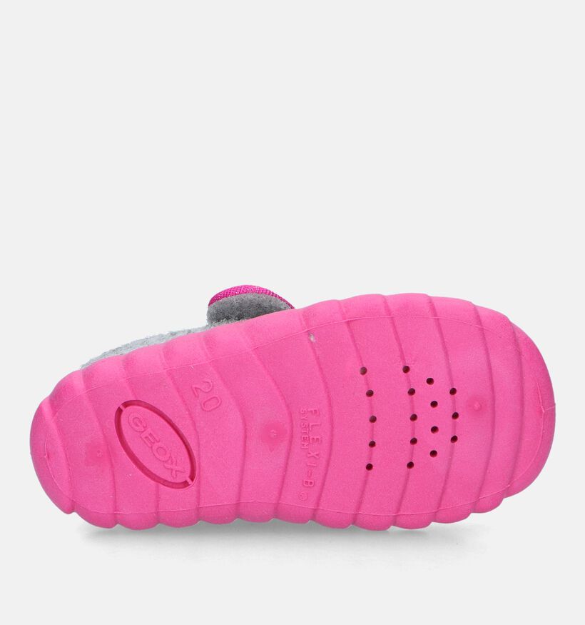 Geox Zyzie Grijze Pantoffels voor meisjes (330049)