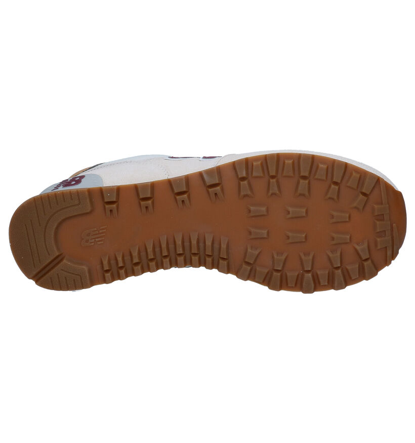 New Balance ML 574 Baskets basses en Gris pour hommes (353357) - pour semelles orthopédiques