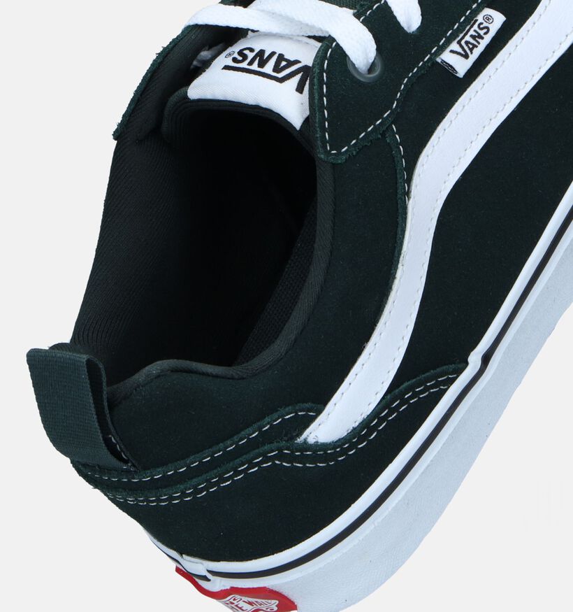 Vans Filmore Suede Baskets de skate en Vert pour garçons, hommes (343776)