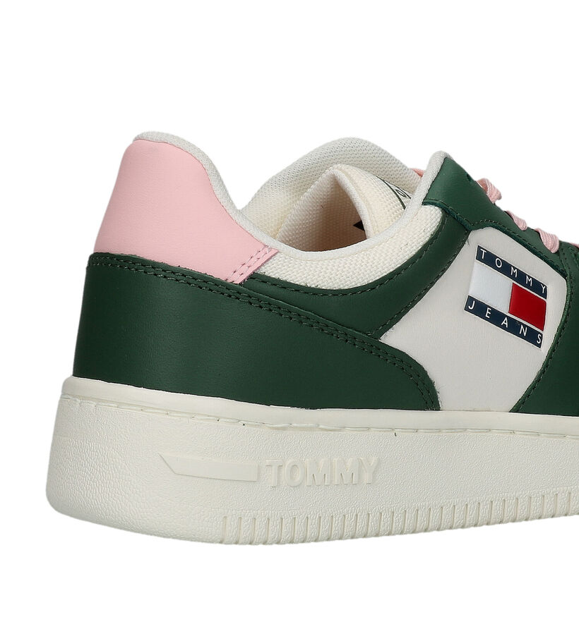 Tommy Hilfiger Retro Baskets en Vert pour femmes (326167) - pour semelles orthopédiques