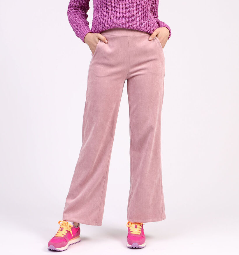 Dolce C. Corduroy Roze Broek (315034)