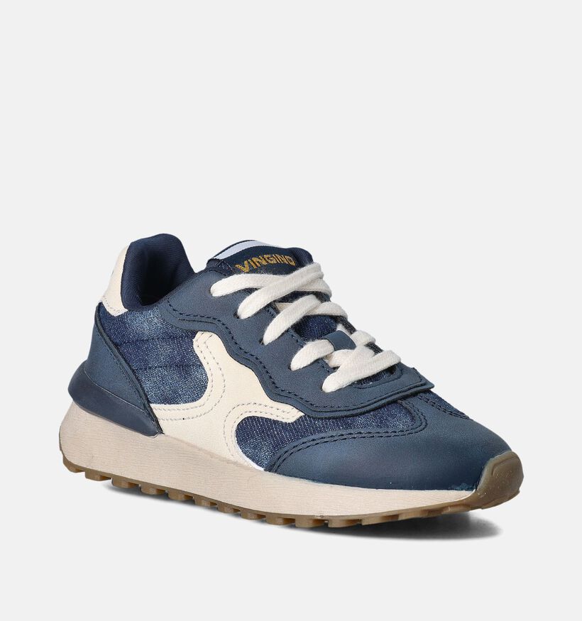 Vingino Blauwe Sneakers voor meisjes (357517) - geschikt voor steunzolen