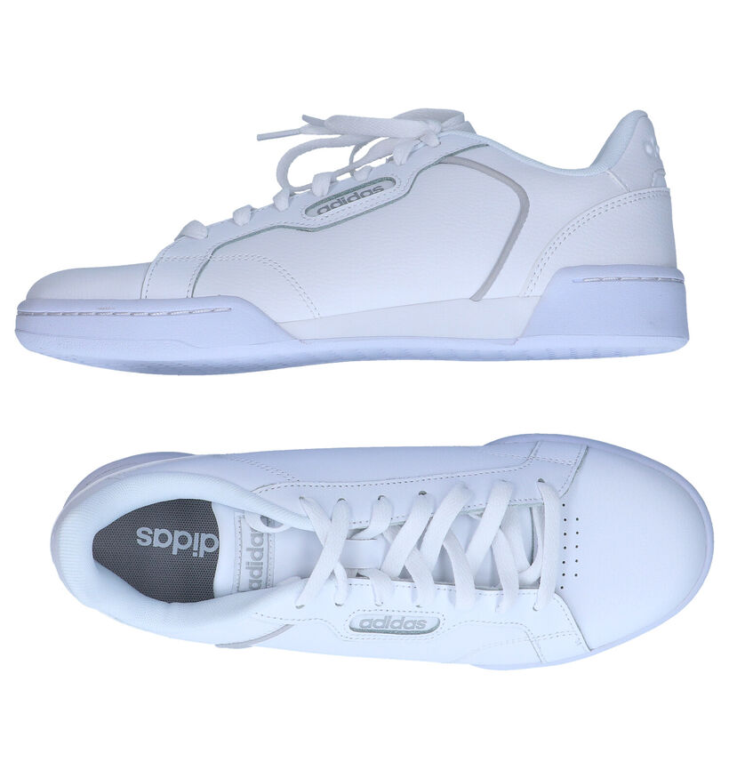adidas Roguera Baskets en Blanc en simili cuir (290826)
