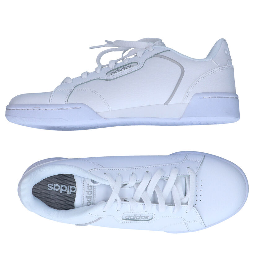 adidas Roguera Witte Sneakers in kunstleer (290826)