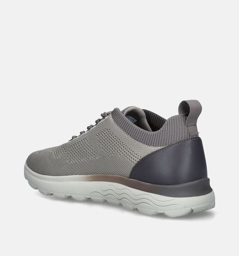 Geox Spherica Chaussures à lacets en Taupe pour hommes (351621)