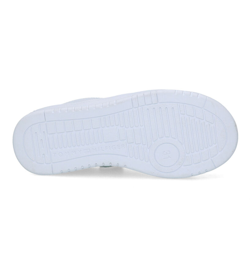 Tommy Hilfiger Chaussures à fermeture éclair/lacets en Blanc pour garçons (321602)