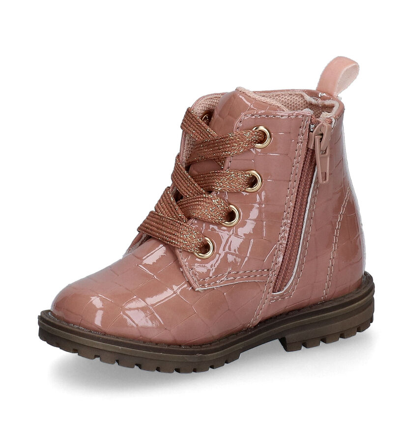 Milo & Mila Boots pour bébé en Rose foncé pour filles (313586)