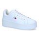 TH Tommy Jeans Flatform Witte sneakers voor dames (318209) - geschikt voor steunzolen