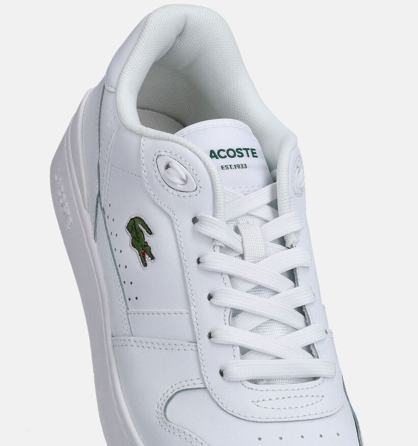 Lacoste T-Clip Baskets en Blanc pour hommes (369358)