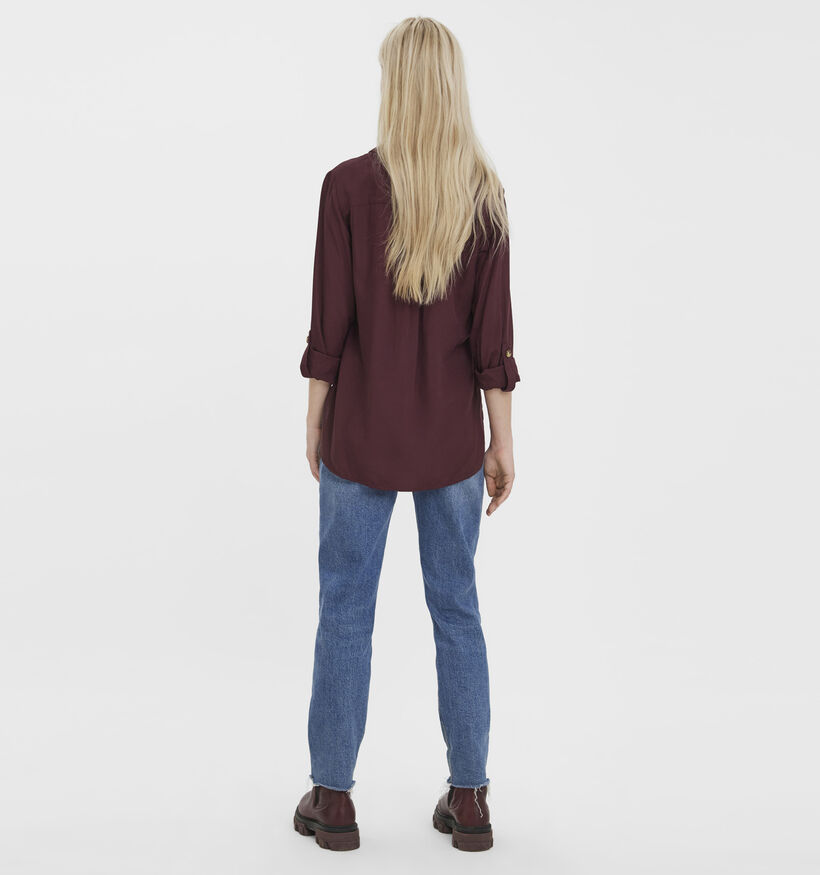 Vero Moda Bumpy Paarse Blouse voor dames (364514)