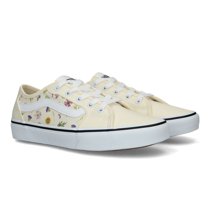 Vans Filmore Decon Baskets pour skate en Naturel pour femmes (351338)