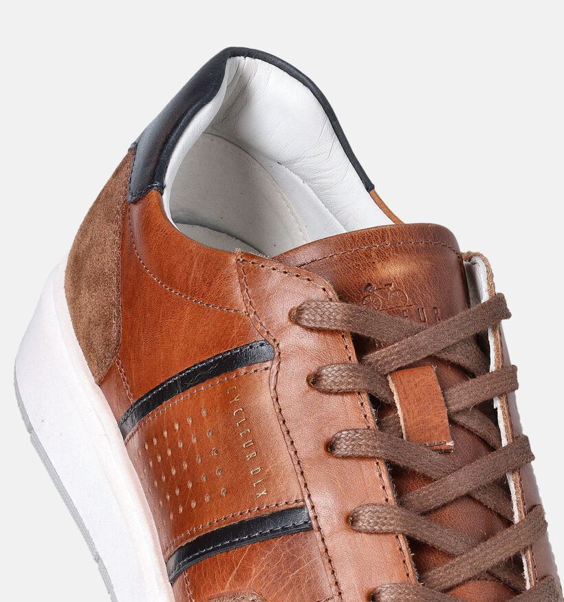 Cycleur de Lux Box Cognac Veterschoenen voor heren (355220) - geschikt voor steunzolen