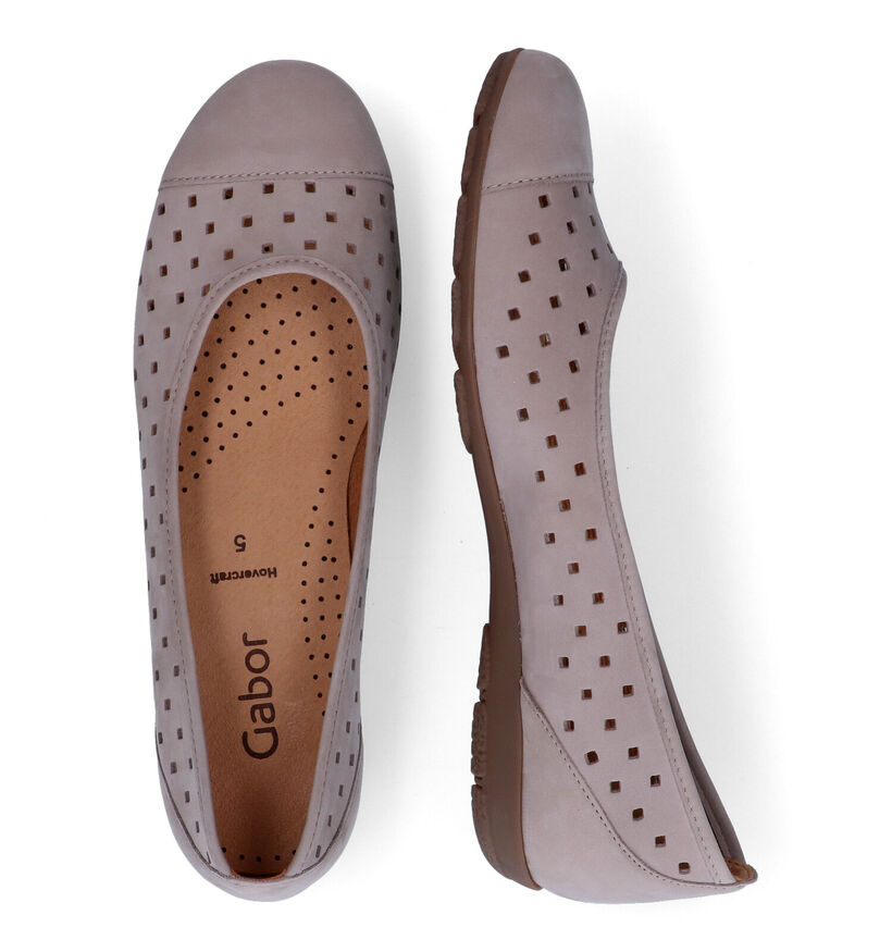 Gabor Hovercraft Ballerines en Bleu en nubuck (306618)