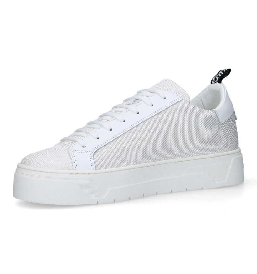 Antony Morato Witte Veterschoenen voor heren (321986) - geschikt voor steunzolen