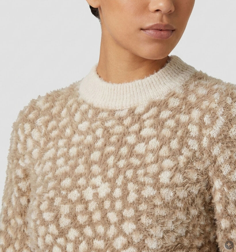 Vero Moda Jungle Pull en Marron pour femmes (377553)