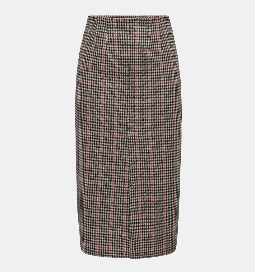 JDY Geggo Bruine Geruite rok voor dames (332496)