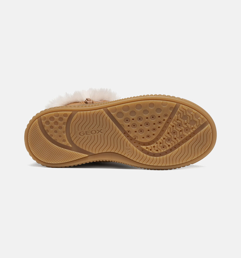 Geox Laquinny Bottes courtes en Marron pour filles (377751) - pour semelles orthop&eacute;diques