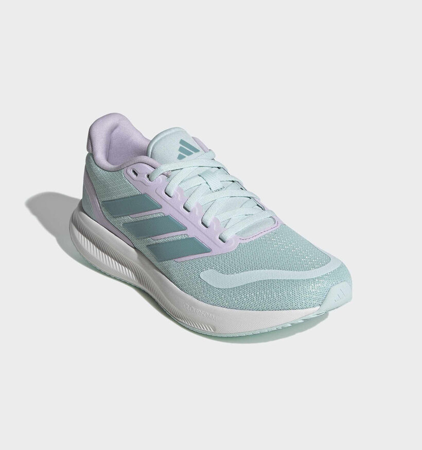 adidas Runfalcon 5 Baskets sportives en Bleu pour filles (366847) - pour semelles orthop&eacute;diques