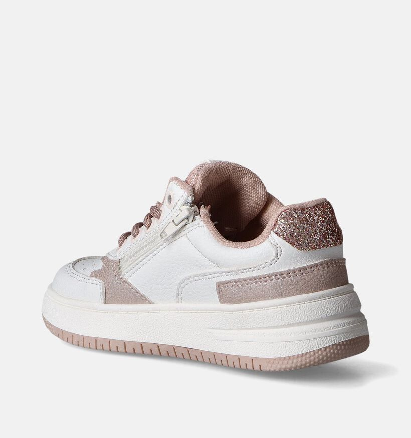 SJ Witte Sneakers voor meisjes (354166) - geschikt voor steunzolen